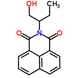 2-(1-Hydroxy-2-butanyl)-1H-benzo[de]isoquinoline-1,3(2H)-dione结构式