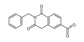 2-Benzyl-6-nitro-4H-isoquinoline-1,3-dione结构式