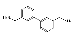 biphenyl-3,3'-diyldimethanamine Structure