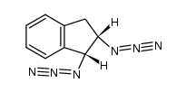 (1R,2S)-(-)-cis-1,2-diazidoindane Structure