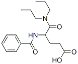 4-(Benzoylamino)-5-(dipropylamino)-5-oxovaleric acid Structure