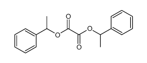 bis(1-phenylethyl) oxalate Structure