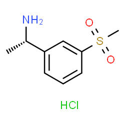 (S)-1-(3-(甲基磺酰基)苯基)乙胺盐酸盐图片