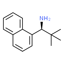 (S)-α-tert-Butyl-1-naphthylmethylamine structure