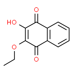 1,4-Naphthalenedione,2-ethoxy-3-hydroxy-(9CI)结构式