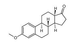 3-methoxy-gona-1,3,5(10)-trien-17-one Structure