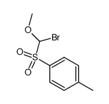 (bromo)(methoxy) methyl 4-methylphenylsulfone Structure