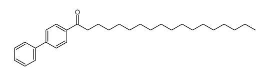 1-biphenyl-4-yl-octadecan-1-one structure