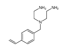 N'-(2-aminoethyl)-N'-[(4-ethenylphenyl)methyl]ethane-1,2-diamine结构式