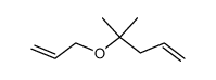 4-(allyloxy)-4-methylpent-1-ene Structure