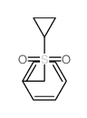 cyclopropylsulfonylmethylbenzene结构式