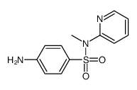 4-amino-N-methyl-N-pyridin-2-ylbenzenesulfonamide Structure