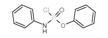 PHENYL PHENYLPHOSPHORAMIDOCHLORIDATE Structure