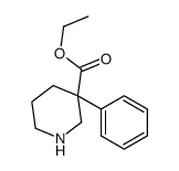 ethyl 3-phenylpiperidine-3-carboxylate Structure