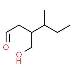 Hexanal, 3-(hydroxymethyl)-4-methyl- structure