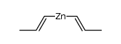 Zn(CH=CHCH3)2结构式