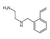 N'-[(2-ethenylphenyl)methyl]ethane-1,2-diamine Structure