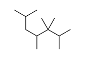 2,3,3,4,6-pentamethylheptane Structure