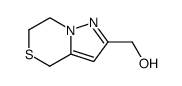 (6,7-dihydro-4H-pyrazolo[5,1-c]thiazin-2-yl)methanol Structure