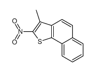 3-methyl-2-nitrobenzo[g][1]benzothiole结构式