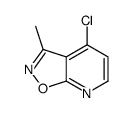 4-chloro-3-methyl-[1,2]oxazolo[5,4-b]pyridine结构式