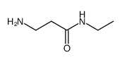 N-ethyl-3-aminopropionic acid amide structure