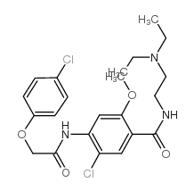 氯沙必利结构式