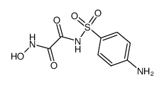 N1-((4-aminophenyl)sulfonyl)-N2-hydroxyoxalamide Structure