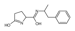 5-oxo-N-(1-phenylpropan-2-yl)pyrrolidine-2-carboxamide Structure