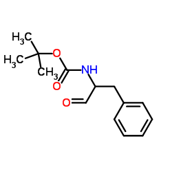 N-Boc-L-phenylalaninal Structure