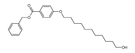 benzyl 4-(11'-hydroxyundecyloxy)benzoate Structure