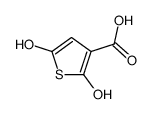 3-Thiophenecarboxylic acid, 2,5-dihydroxy- (9CI)结构式