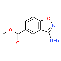 1,2-Benzisoxazole-5-carboxylicacid,3-amino-,methylester(9CI) picture