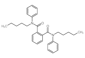 N,N-dipentyl-N,N-diphenyl-benzene-1,2-dicarboxamide Structure