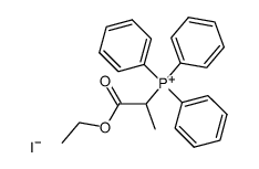 [1-(Ethoxycarbonyl)ethyl]triphenylphosphonium iodide结构式