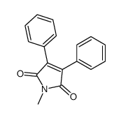 1-methyl-3,4-diphenylpyrrole-2,5-dione结构式