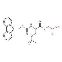 Fmoc-Ser(tBu)-Gly-OH图片