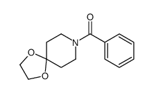 1,4-dioxa-8-azaspiro[4.5]decan-8-yl(phenyl)methanone Structure