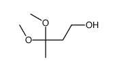 3,3-dimethoxybutan-1-ol结构式