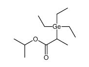 propan-2-yl 2-triethylgermylpropanoate Structure