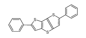 2,6-二苯基二噻吩[3,2-B:2',3'-D]噻吩结构式