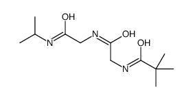 2,2-dimethyl-N-[2-oxo-2-[[2-oxo-2-(propan-2-ylamino)ethyl]amino]ethyl]propanamide结构式