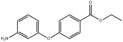 ETHYL 4-(3-AMINOPHENOXY)BENZOATE结构式