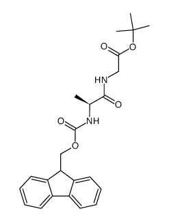 Fmoc-Ala-Gly-OtBu Structure