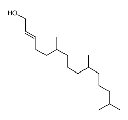 6,10,14-trimethylpentadec-2-en-1-ol Structure