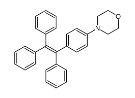 4-[4-(1,2,2-triphenylethenyl)phenyl]morpholine Structure