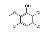 3,5,6-trichloroguaiacol Structure