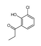 1-(3-chloro-2-hydroxyphenyl)propan-1-one Structure