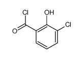 3-chloro-2-hydroxybenzoyl chloride结构式