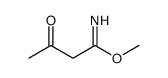 Butanimidic acid, 3-oxo-, methyl ester结构式